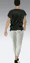 TOP 06 43 WOMEN TOP SHOULDER FORWARD V SHAPE FLARE WITHOUT SLV black back.webp